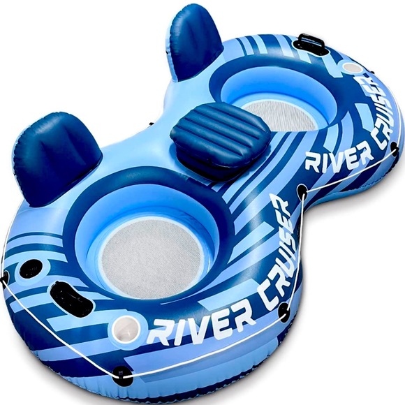 Swim Heavy Duty River Float Tubes For Adults Upgraded Design Sport